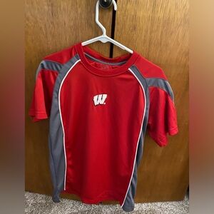 University of Wisconsin ultra dri t embroidery emblem size M